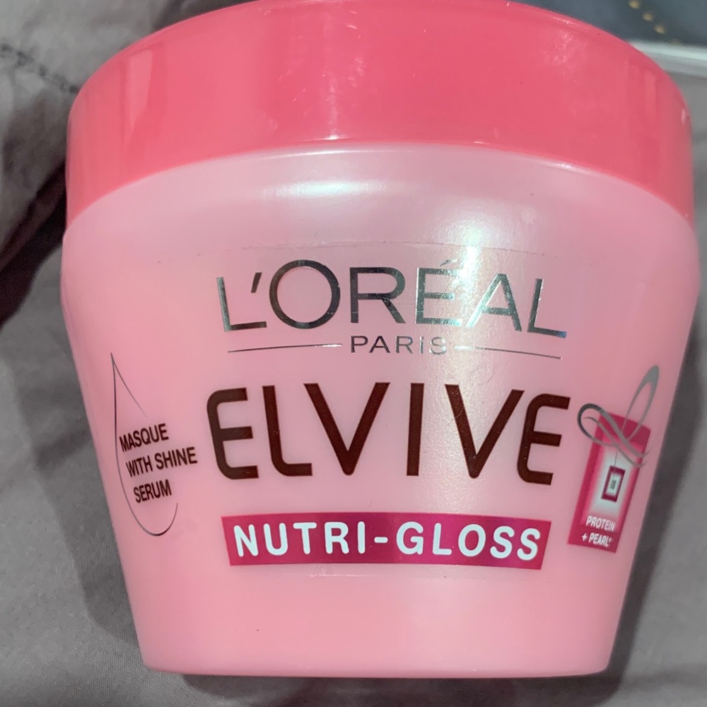 L'Oreal Elvive Nutri-Gloss Pink Hair Mask